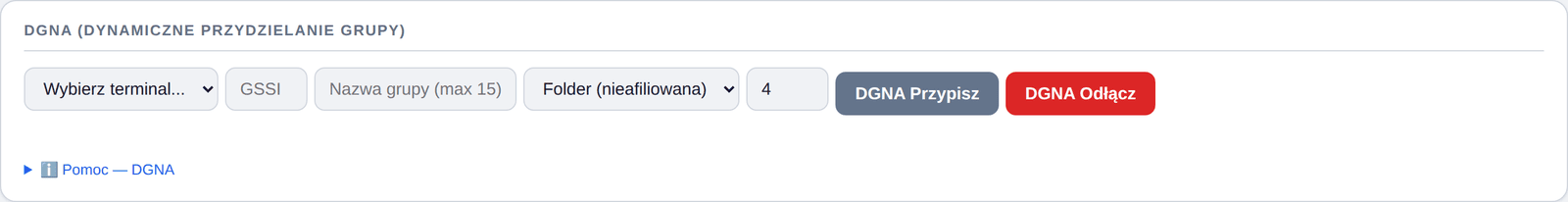 DGNA — dynamiczne przydzielanie grupy